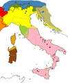 Italian dialects (1939)