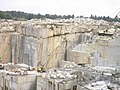 A dimension stone quarry
