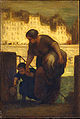 Honoré Daumier: Die Wäscherin, um 1863, heute Metropolitan Museum of Art