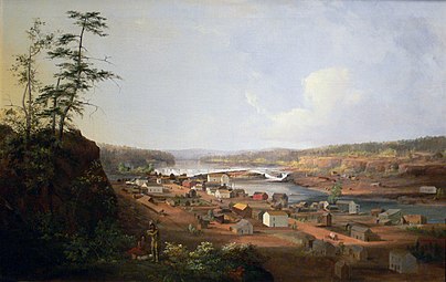 Oregon City on the Willamette River (1850–1852)