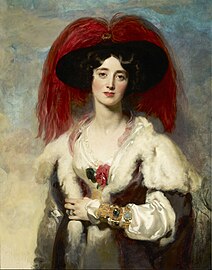 Thomas Lawrence, Portrait of Julia, Lady Peel, 1827[308]