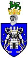 The coat of arms of the O Kelly of Ui Maine,