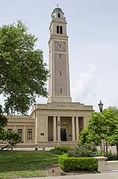 Memorial Tower at Louisiana State University, Baton Rouge, Louisiana (1923)