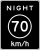 R2-3P Night speed limit (metric)
