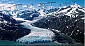 Margerie Glacier with Mount Turner labelled