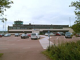 The Mariehamn Airport in Jomala.