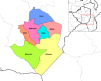 Districts of Masvingo province