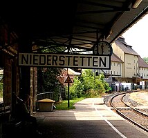 Bahnhof Niederstetten