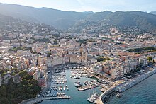 Port of Bastia in Corsica, Haute-Corse department