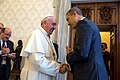 Image 123Pope Francis with U.S. President Barack Obama, 2014 (from 2010s)
