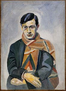 Portrait of Tristan Tzara, by Robert Delaunay (1923)