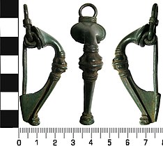 Trumpet brooch, Iron Age