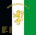 Standard of Jegerkorpset Infantry Regiment No.2