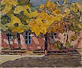 Street on Podil. 1912. Canvas, oil