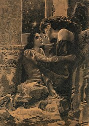 Tamara and the Demon - Mikhail Vrubel, 1890