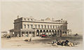 Ansicht des Empfangsgebäudes 1841