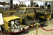 Halbierter SAS-968М in einem Museum