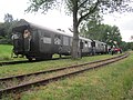 Zug der Märkischen Museums-Eisenbahn beim Rangieren