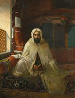 Portrait of Abd el-Kader (1864) by Stanisław Chlebowski