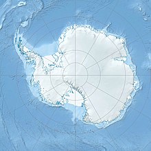 Reliefkarte: Antarktis