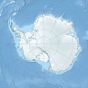 Location of Petrel Base in Antarctica
