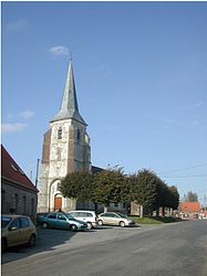 The church of Audincthun