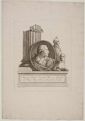 Bildnis Johann Peter Ernst Scheffler (1784 Frhr. von)