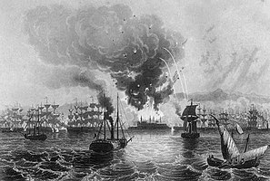 Bombardment of St Jean D'Acre, by Admiral Charles Napier, 3 November 1840