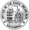 Seal of the California state treasurer