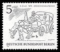 Sonderbriefmarke der Deutschen Bundespost Berlin (1969)