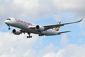 Airbus A350 (ET-AUA) der Ethiopian Airlines