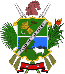 Coat of arms of the State of Monagas.