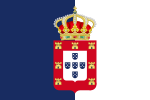 2:3 Flagge des Königreichs Portugal ab 1830