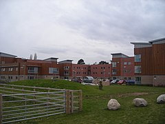 Barton, Stanford and Zouch houses, part of Bonington Halls