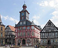Das nahezu baugleiche Rathaus in Heppenheim
