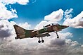 A TA-4H Skyhawk Ayit two-seater of 102 Squadron "Flying Tiger" 2008 at Hatzerim