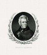 JACKSON, Andrew-President (BEP engraved portrait)