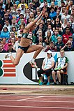 Kristiina Mäkelä gelang in der Qualifikation kein gültiger Sprung