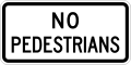 R5-10c No pedestrians
