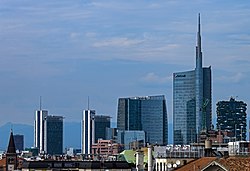Milan, the most populated city in metropolitan area