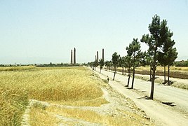The site in 1975