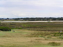 Murtnaghurt Lagoon seen from the south-east
