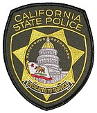California State Police patch