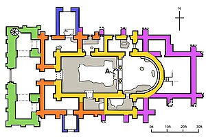 ground plan of the church
