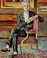 Paul Cézanne: Portrait de Victor Chocquet, (1877), Columbus Museum of Art, Columbus (Ohio)