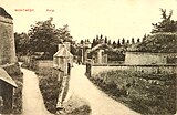 Postkarte der Burg von 1914