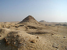 Heap of rubbles in the desert