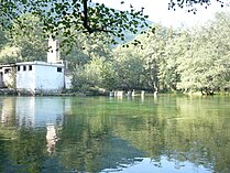 Mala Bosna river in Ilidža