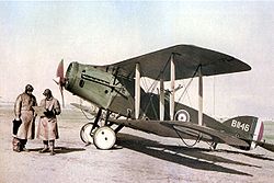 Australische F.2B in Palästina, Februar 1918