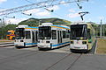 GT6M trams in June 2012